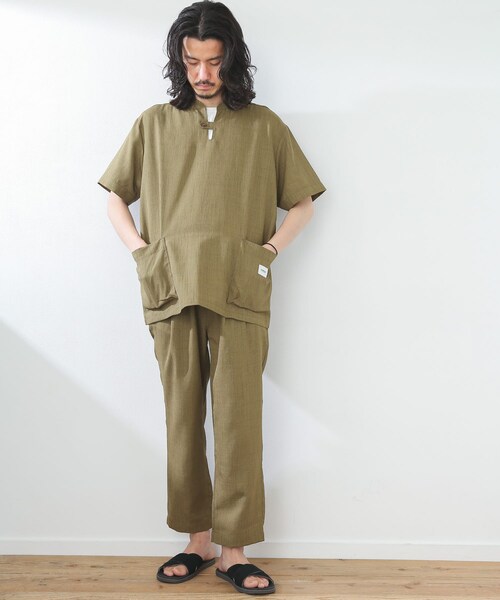 JEMORGAN（ジェーイーモーガン）の「『別注』JEMORGAN×Sonny Label テックリネンパンツ（その他・メンズ・ブラック/ナチュラル/カーキ・M/L）」の15枚目の写真