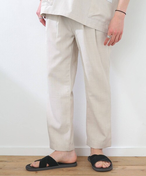 JEMORGAN（ジェーイーモーガン）の「『別注』JEMORGAN×Sonny Label テックリネンパンツ（その他・メンズ・ブラック/ナチュラル/カーキ・M/L）」の8枚目の写真