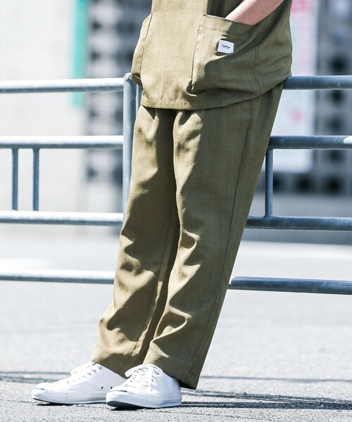 JEMORGAN（ジェーイーモーガン）の「『別注』JEMORGAN×Sonny Label テックリネンパンツ（その他・メンズ・ブラック/ナチュラル/カーキ・M/L）」の3枚目の写真