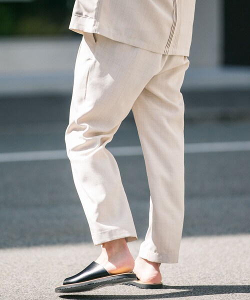 JEMORGAN（ジェーイーモーガン）の「『別注』JEMORGAN×Sonny Label テックリネンパンツ（その他・メンズ・ブラック/ナチュラル/カーキ・M/L）」の4枚目の写真