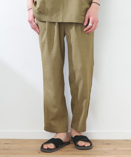 JEMORGAN（ジェーイーモーガン）の「『別注』JEMORGAN×Sonny Label テックリネンパンツ（その他・メンズ・ブラック/ナチュラル/カーキ・M/L）」の13枚目の写真