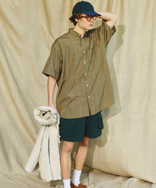 DAIWA PIER39（ダイワピア39）の「DAIWA PIER39 Tech R/C Shirts Gun club（その他・メンズ・ベージュ・M/L）」の5枚目の写真