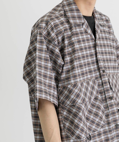 DAIWA PIER39（ダイワピア39）の「DAIWA PIER39 Tech R/C Shirts S/S（その他・メンズ・ブラウン/ネイビー・M/L）」の16枚目の写真