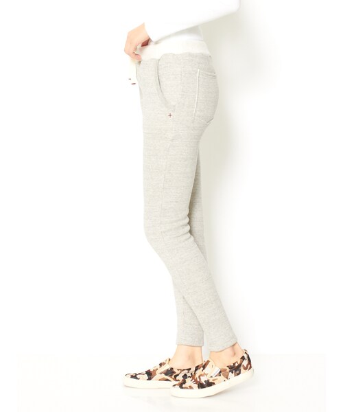 Kai Lani（カイラニ）の「Raising long pants（パンツ・レディース・オフホワイト/グレー/ダークグレー・F）」の4枚目の写真