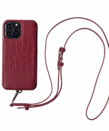 Demiurvo（デミウルーボ）の「Demiurvo/デミウルーボ/POCHE FLAT Croco【iPhone12/12Pro iPhone13 iPhone13Pro iPhone13Pro（その他・メンズ）」