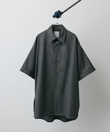 Lui's | 5分袖ストライプ柄シャツ 22ss(シャツ/ブラウス)