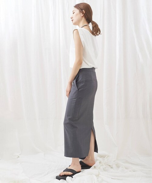 CALMER（カルメール）の「CANONICOタイトスカート（スカート・グレーA/(007)/1/在庫あり/2）」の21枚目の写真