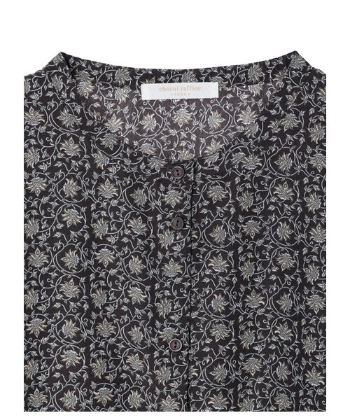 Green Parks(グリーンパークス)の「小花柄ワンピース(ワンピース/ドレス・ブラック/ブルー・F)」の16枚目の写真