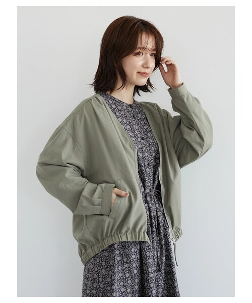 Green Parks(グリーンパークス)の「小花柄ワンピース(ワンピース/ドレス・ブラック/ブルー・F)」の12枚目の写真