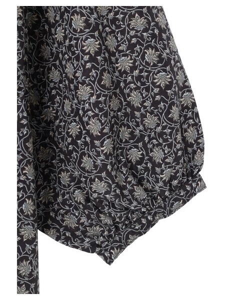 Green Parks(グリーンパークス)の「小花柄ワンピース(ワンピース/ドレス・ブラック/ブルー・F)」の17枚目の写真