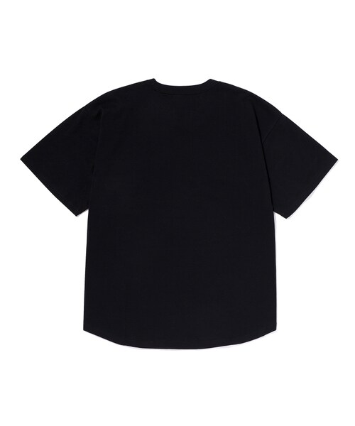 Yohji Yamamoto（ヨウジヤマモト）の「Yohji Yamamoto × NEW ERA ROUND HEM S/S TEE（トップス・メンズ・BLACK/01・03/04）」の3枚目の写真