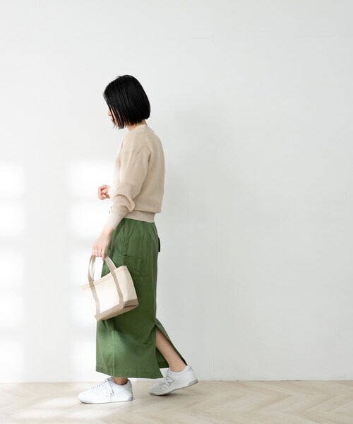 FORK&SPOON(フォークアンドスプーン)の「FORK&SPOON ペーパーニットカーディガン(その他・レディース・LIGHTBEIGE/DARKBROWN/NAVY・one)」の15枚目の写真