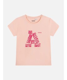 AIGLE（エーグル）の「オーガニックコットン フロントロゴプリン? 半袖Tシャツ（Tシャツ/カットソー・キッズ）」