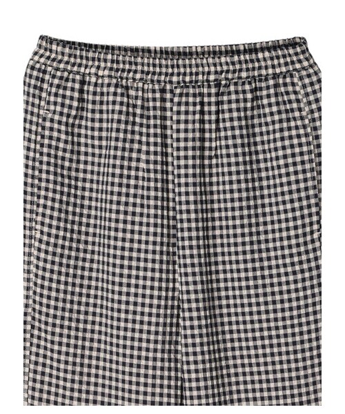 Green　Parks（グリーンパークス）の「・SUGAR SPOON ギンガムイージーパンツ（パンツ・アイボリー/ベージュ/グリーン・F）」の9枚目の写真