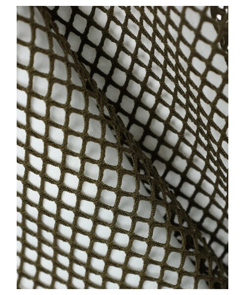 Green Parks(グリーンパークス)の「【予約】KBF.インナーSETメッシュプルオーバー(トップス・ホワイト/ブラック/カーキ・F)」の13枚目の写真