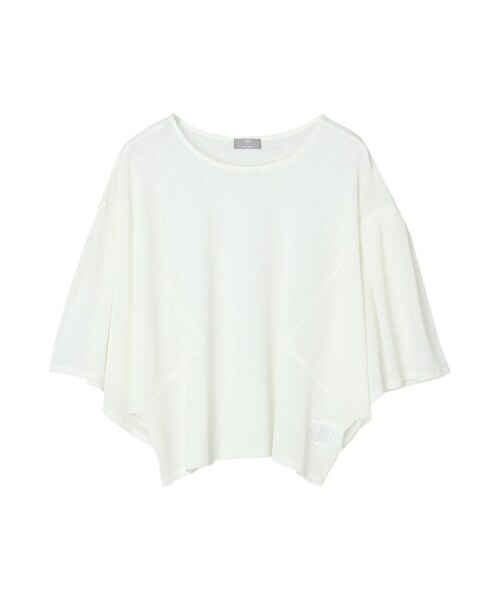 Green　Parks（グリーンパークス）の「【予約】KBF.シアーカットフレアスリーブプルオーバー（トップス・オフホワイト/ブラック/レッド/ブルー・F）」の15枚目の写真