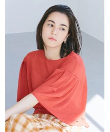 Green　Parks | 【予約】KBF.シアーカットフレアスリーブプルオーバー(トップス)