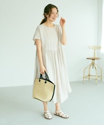 PUAL CE CIN | フレンチリネンワンピース(ワンピース)