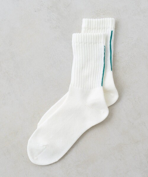 Kastane（カスタネ）の「バックラインショートソックス（ソックス/靴下・レディース・アイボリー/イエロー/ピンク・F）」の2枚目の写真