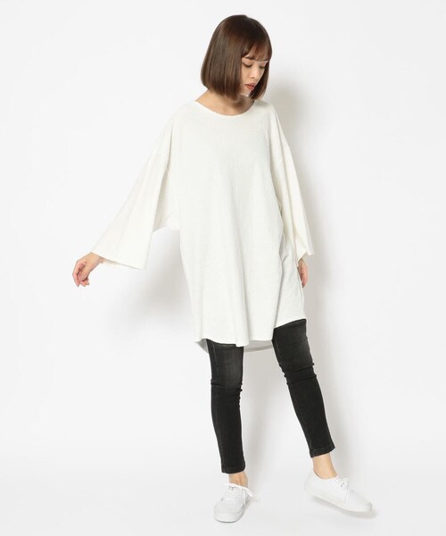 BACKLASH(バックラッシュ)の「【別注】Ballet by BACKLASH/バレエ バイ バックラッシュ/TOWEL TEE(その他・WHITE/BLACK/PURPLE・F)」の9枚目の写真