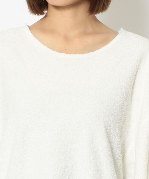 BACKLASH(バックラッシュ)の「【別注】Ballet by BACKLASH/バレエ バイ バックラッシュ/TOWEL TEE(その他・WHITE/BLACK/PURPLE・F)」の4枚目の写真
