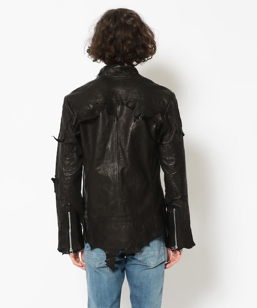 14th Addiction（フォーティーンスアディクション）の「14th Addiction/フォーティーンスアディクション/CUT OFF RIDERS（その他・メンズ・BLACK・S/M/L）」の4枚目の写真