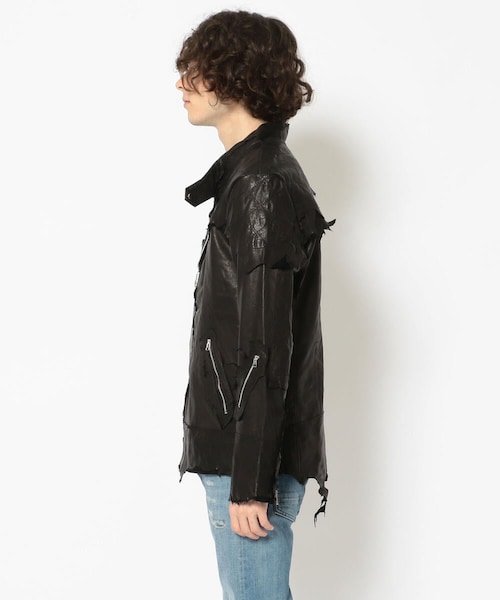 14th Addiction（フォーティーンスアディクション）の「14th Addiction/フォーティーンスアディクション/CUT OFF RIDERS（その他・メンズ・BLACK・S/M/L）」の3枚目の写真