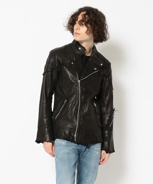 14th Addiction（フォーティーンスアディクション）の「14th Addiction/フォーティーンスアディクション/CUT OFF RIDERS（その他・メンズ・BLACK・S/M/L）」の2枚目の写真