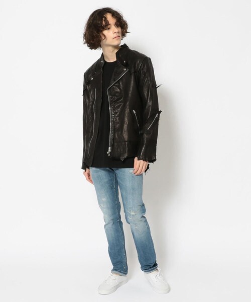 14th Addiction（フォーティーンスアディクション）の「14th Addiction/フォーティーンスアディクション/CUT OFF RIDERS（その他・メンズ・BLACK・S/M/L）」の11枚目の写真