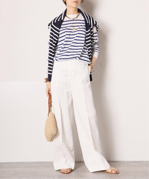 ドゥーズィエムクラス CAPRI クルーネックプルオーバー ニット ドゥーズィエムクラス CAPRI クルーネックプルオーバー ニット