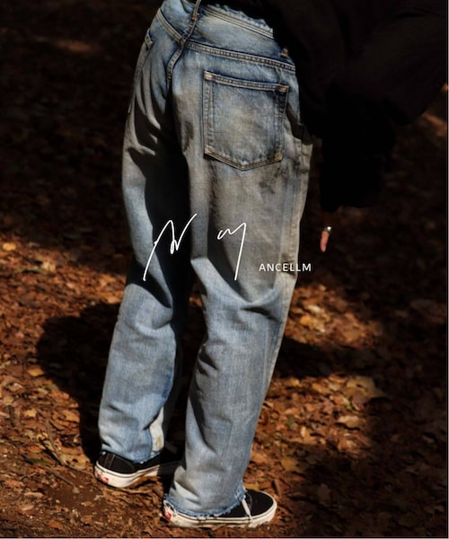 ANCELLM WISM 別注 ACW2 REPAIRデニム 3 アンセルム WISM（ウィズム）の「【ANCELLM / アンセルム】WISM 別注 ACW2