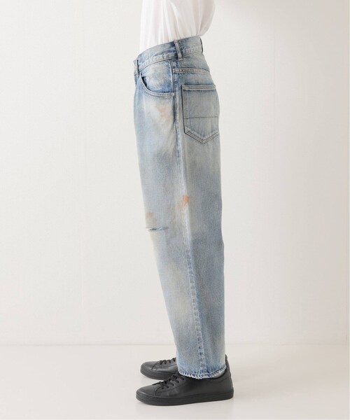 ANCELLM ACW1 SAELVEDE WIDE デニムパンツ ライトブルー WISM（ウィズム）の「【ANCELLM / アンセルム】WISM 別注 ACW1