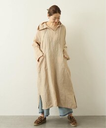 JOURNAL STANDARD LUXE（ジャーナルスタンダード　ラックス）の「《予約》リネンシャンブレー フードワンピース（その他）」