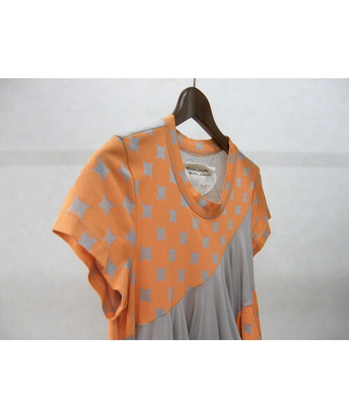 NOZOMI ISHIGURO Haute couture 切り替えシャツ NOZOMI ISHIGURO Haute couture 切り替えシャツ