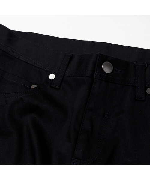 DOWBL（ダブル）の「CLOUDLABEL バックサテンパンツ（パンツ・メンズ・ブラック・S/M/L）」の5枚目の写真