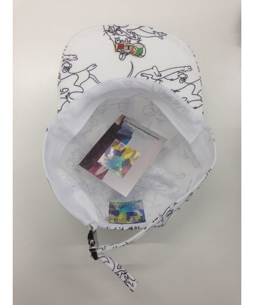 bodysong.（ボディソング）の「body song. × kou Collaboration Cap(WHITE)（キャップ・メンズ・その他）」の3枚目の写真