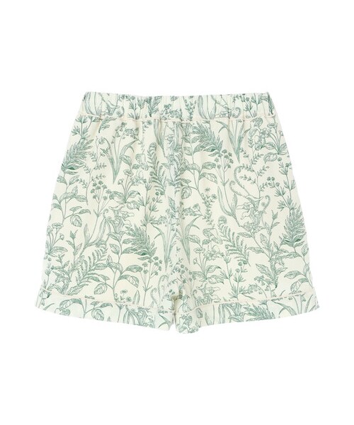 Green　Parks（グリーンパークス）の「【予約】KBF.トワルドジュイ柄ショートパンツ（パンツ・ブラック/グレーベージュ/グリーン/ブルー・F）」の19枚目の写真