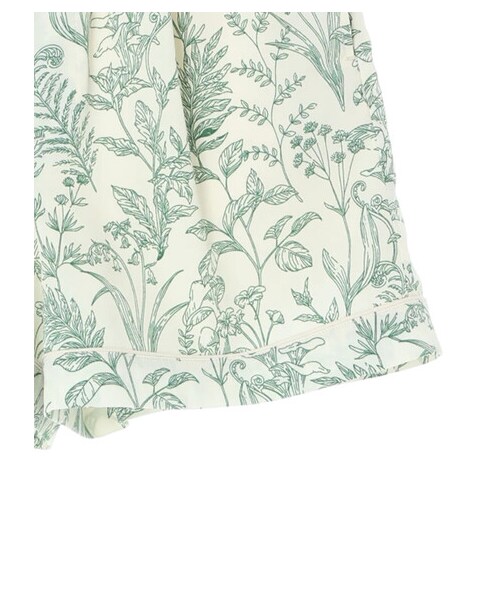 Green　Parks（グリーンパークス）の「【予約】KBF.トワルドジュイ柄ショートパンツ（パンツ・ブラック/グレーベージュ/グリーン/ブルー・F）」の22枚目の写真