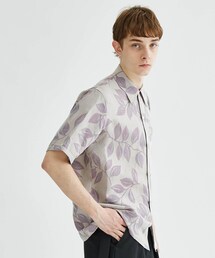 BED J.W. FORD | Half Sleeves Jacquard Blouse(シャツ/ブラウス)