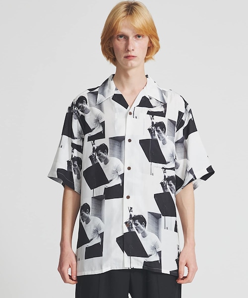 トップス WACKO MARIA CHET BAKER HAWAIIAN SHIRT Wacko Maria x Chet Baker / Shortsleeve Hawaiian Shirt Type-3