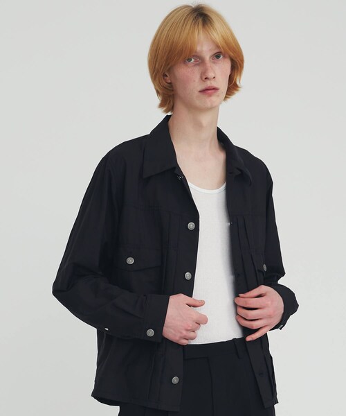 21SS The Letters ウエスタンジャケット STUDIOUS別注 ザレターズ STUDIOUS別注レーヨンウエスタンジャケット ブルゾン L The