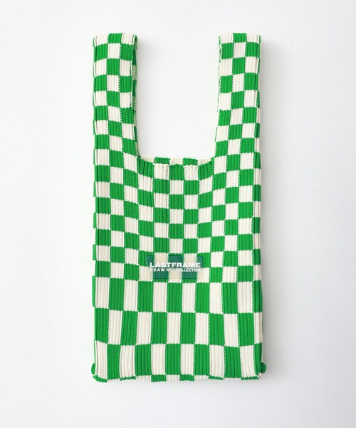 LASTFRAME（ラストフレーム）の「ICHIMATSU MARKET BAG SMALL（ハンドバッグ・メンズ・BLK/GRN/PPL・FREE）」の2枚目の写真