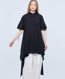 tシャツ 「FEMMENT/ファモン」「STUDIOUS別注」 Coボイルサッカーケープスリーブシャツ レディース FEMMENT tシャツ 「FEMMENT/ファモン」「STUDIOUS別注」 Co