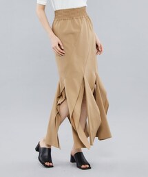 BELPER（ベルパー）の「ダイアゴナルスプリットスカート 1612-0222