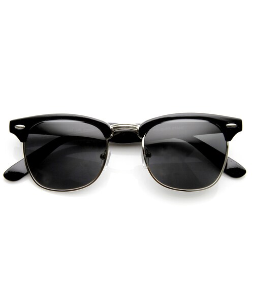 ZeroUV(-)の「Vintage Inspired Classic Polarized Horned Rim Sunglasses 2936(その他・メンズ・Tortoise Smoke/Black/Tortoise Amber/Matte Black Yellow/Shiny Black Yellow・Lens Width: 50mm Nose Bridge: 20mm Lens Height: 43mm Total Width: 140mm)」の5枚目の写真