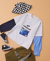 CIAOPANIC TYPY | 【KIDS】【THE PARK SHOP】CREDIT POCKET L/SL(Tシャツ/カットソー)