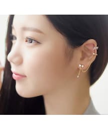 人気【wing bling】(14K post) SONO リボンイヤーカフピアス☆ 人気【wing bling】(14K post) SONO リボンイヤーカフピアス☆