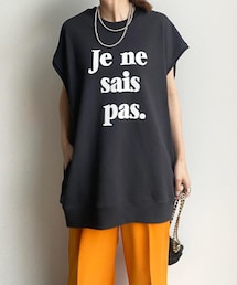 DouDou | ロゴフレンチスウェット(Tシャツ/カットソー)