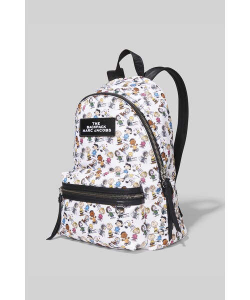 MARC JACOBS（マークジェイコブス）の「Large Backpack Peanuts _White 