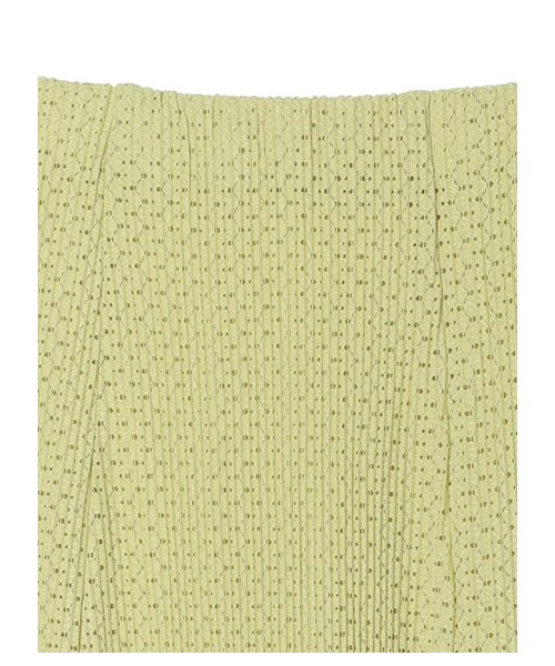 Green　Parks（グリーンパークス）の「・SUGAR SPOON レースプリーツスカート（スカート・アイボリー/ブラック/ライムグリーン・F）」の12枚目の写真